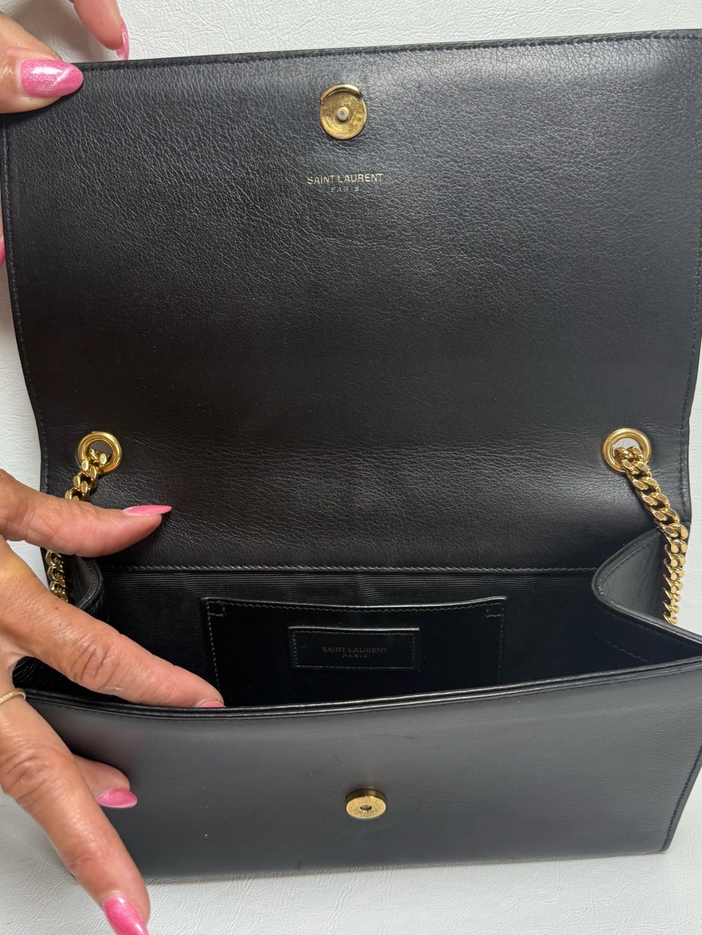 Saint Laurent Kate Cloud Star Patchwork Flap Bag - Picture 3 of 8